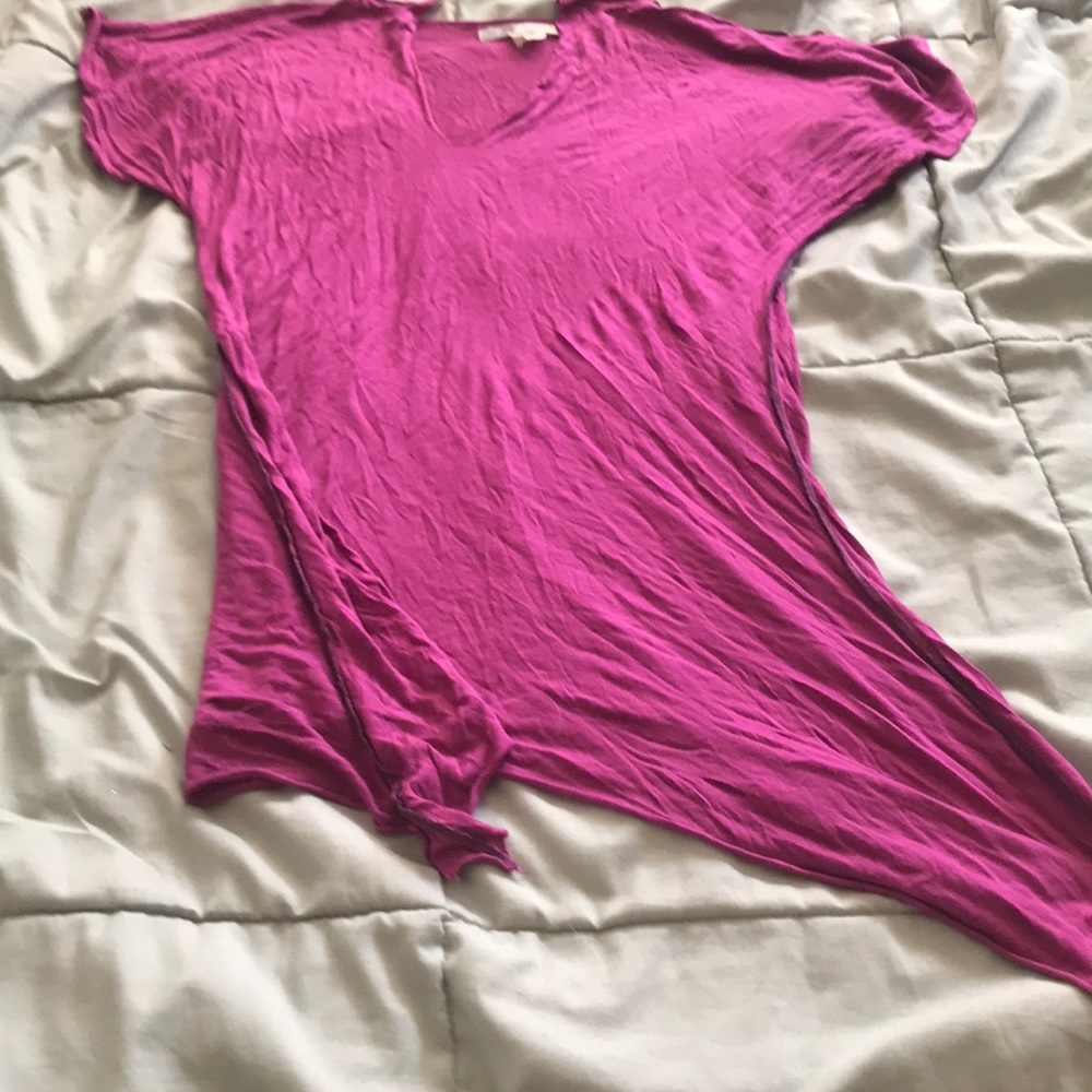 Pink unstructured tunic - Picture 2 of 4